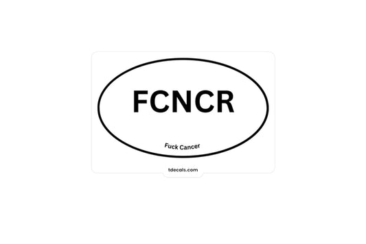 FCNCR Kiss-Cut Vinyl Decal - Stylish Sports Decor for Fans