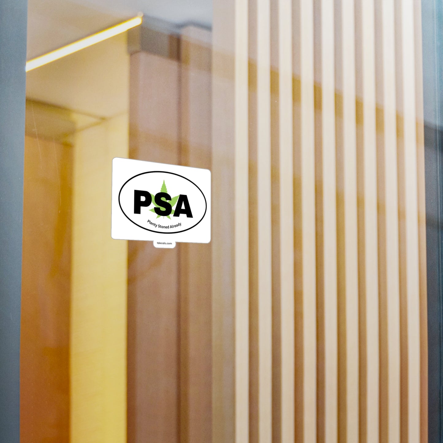 PSA Kiss-Cut Vinyl Decal - Stylish Sports Decor for Fans