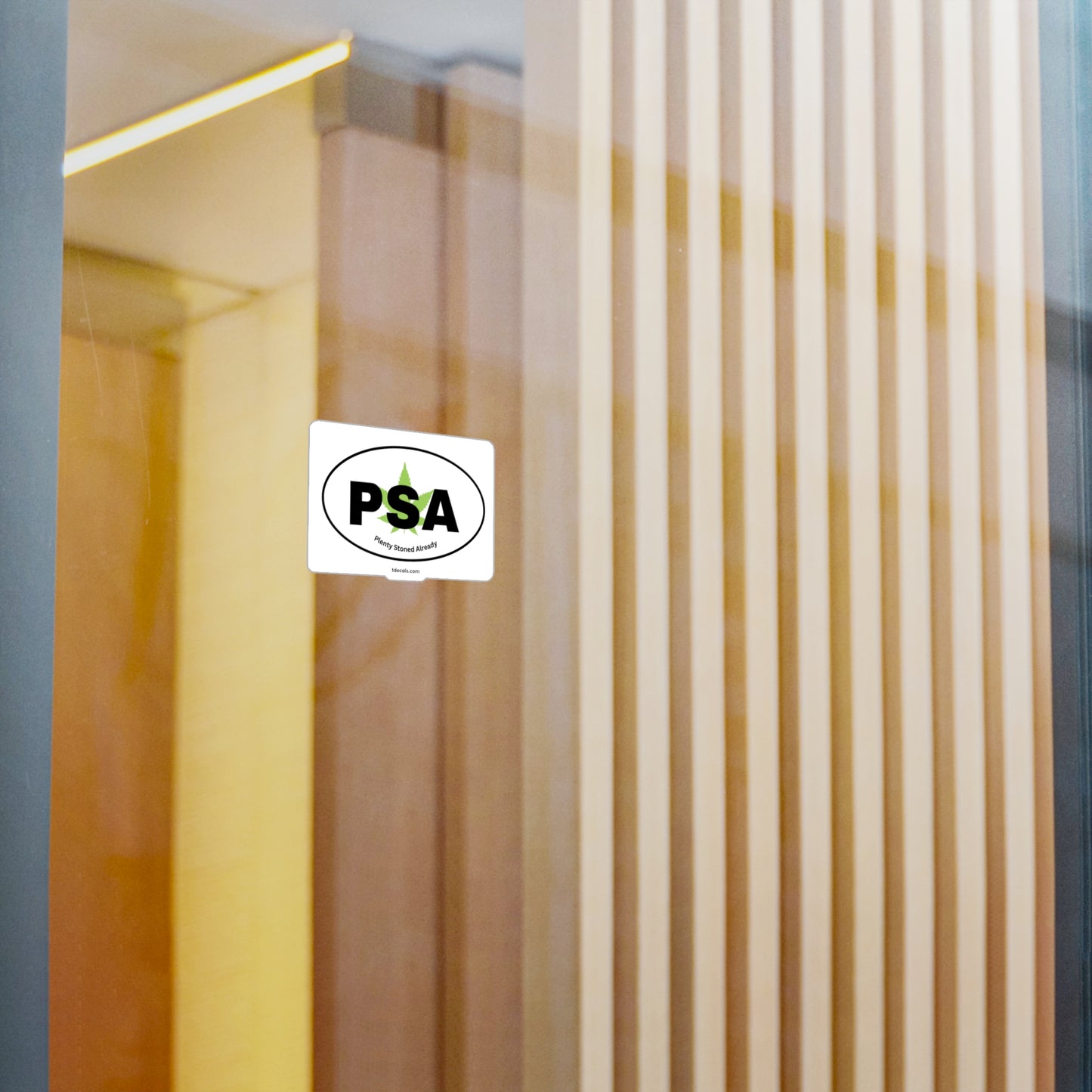 PSA Kiss-Cut Vinyl Decal - Stylish Sports Decor for Fans