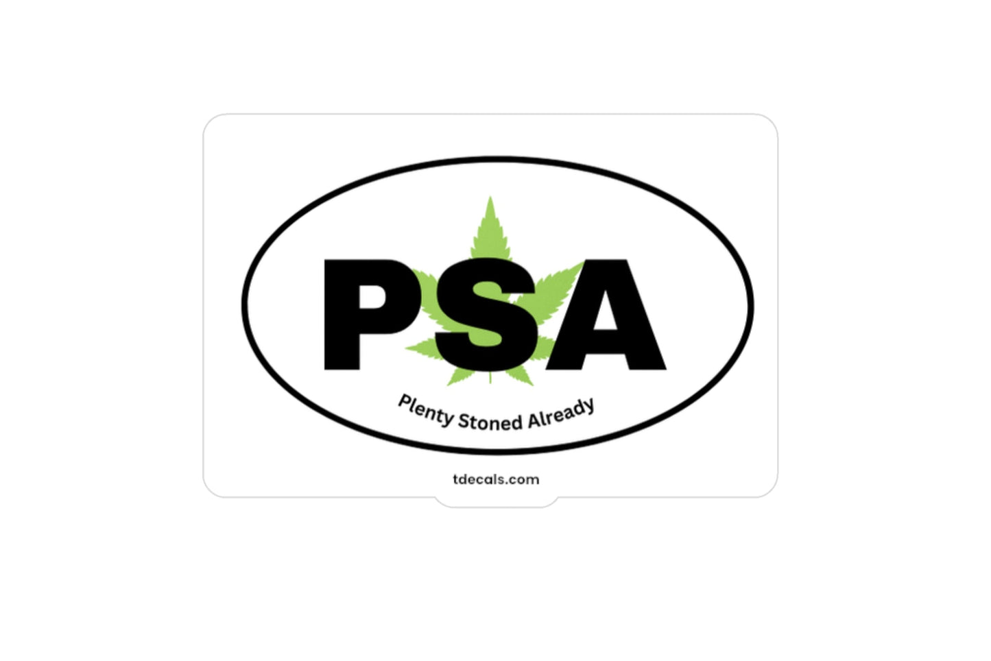 PSA Kiss-Cut Vinyl Decal - Stylish Sports Decor for Fans